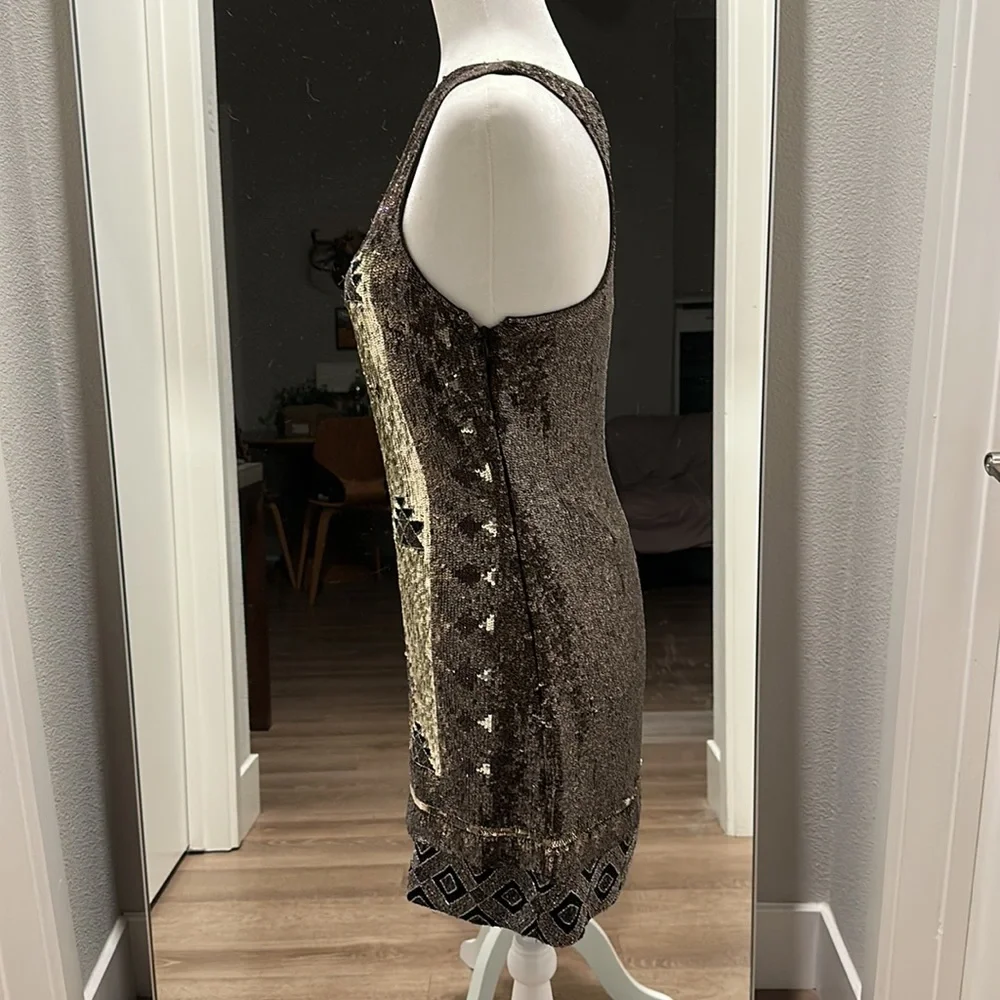 AllSaints Spitalfields Jacks Place London Hand Embellished Dress Vintage… - Picture 7 of 12